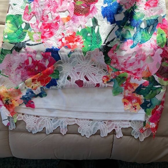 NWOT Donna Ricco Multi-Color Floral - Picture 15 of 15